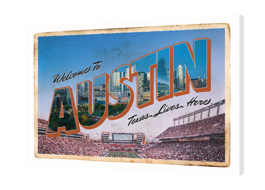 Austin City Postcard