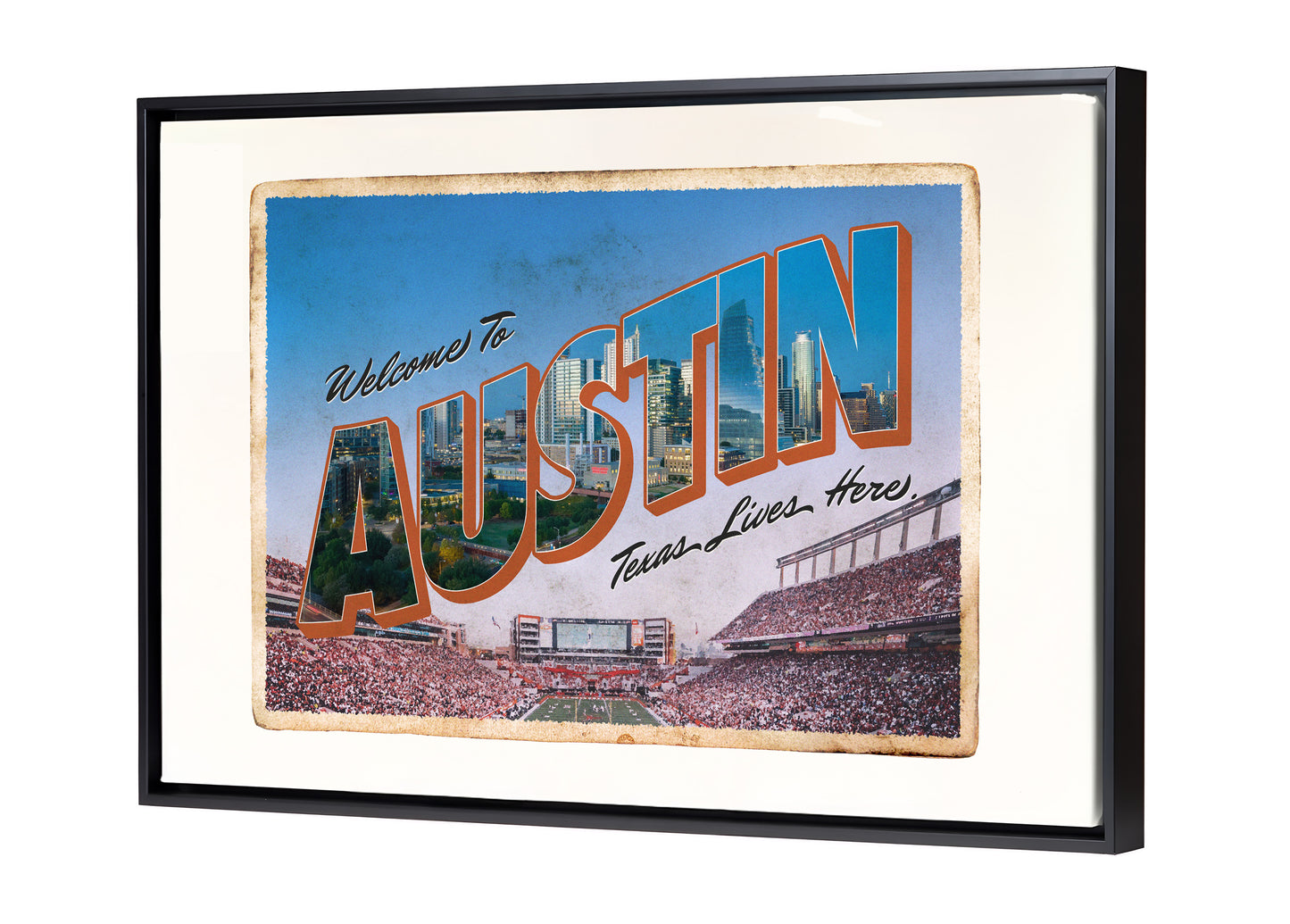 Austin City Postcard