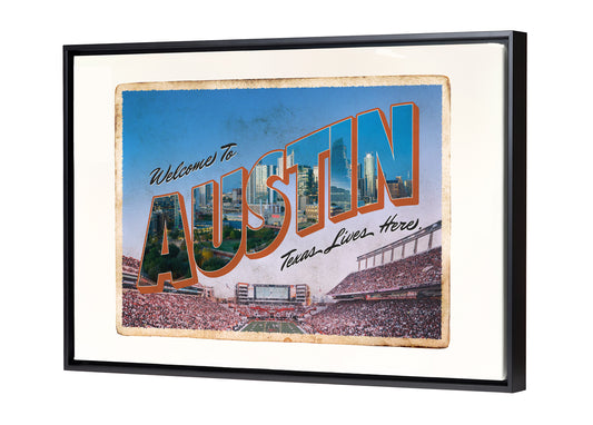 Austin City Postcard