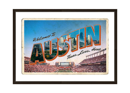 Austin City Postcard