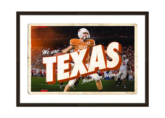 Colt McCoy Postcard