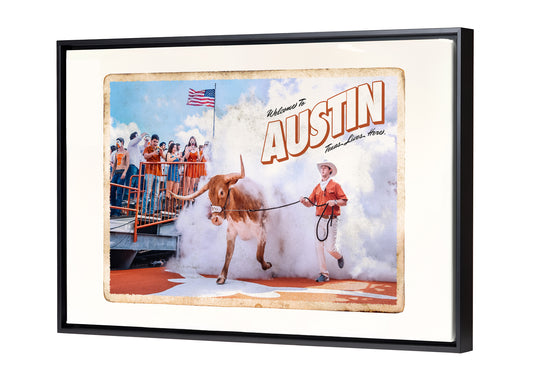 Bevo in Smoke Postcard